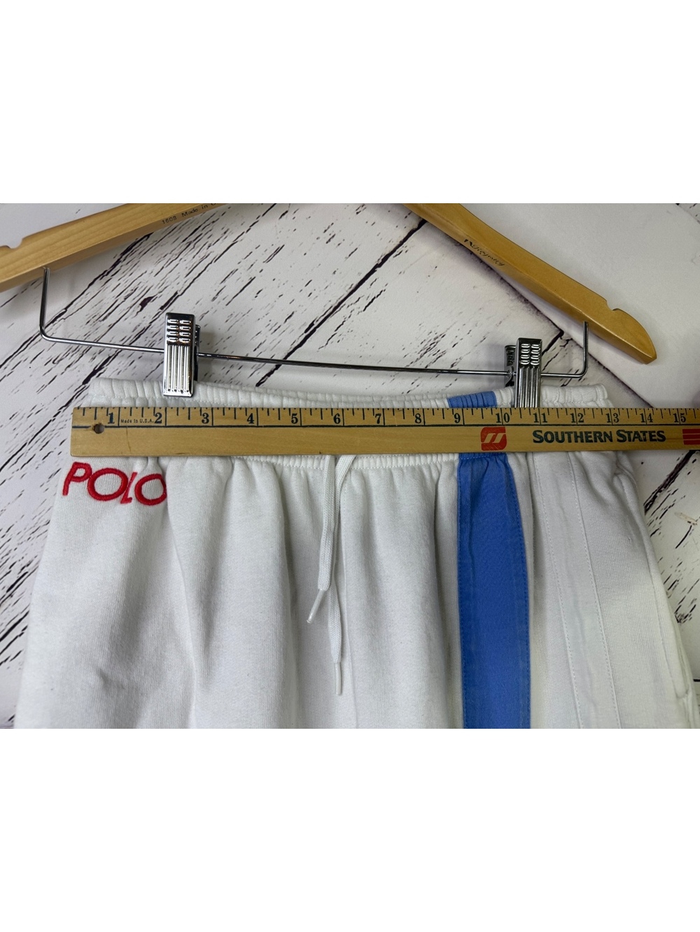Polo Ralph Lauren Y2K Racing World Cup Racing Jogger Lounge Sweatpants Women S - Picture 3 of 8